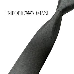 EMPORIO ARMANI ネクタイ やや細身 ソリッドタイ エンポリオアルマーニ USED 中古 m1562