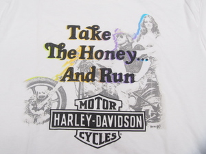 同梱発送OK 未使用 未着用 特価!! Harley Davidson Tシャツ トップス レディース Mサイズ 綿100％ ハーレーダビッドソン