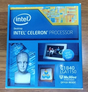 ◎INTEL CELERON G1840 LGA1150 動作品　ジャンク扱い◎