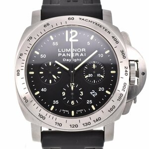 パネライ PANERAI PAM00356 ルミノール クロノ デイライト 自動巻き メンズ 良品 箱付き L#129451