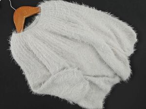 ZARA ザラ キッズ シャギー ニット セーター size8(128cm)/オフホワイト ◇■ ☆ dkb4 子供服