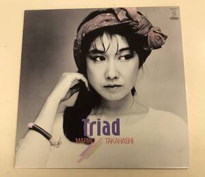 高橋真梨子/TAKAHASHIMARIKO/トライアード/Triad ［送料無料］　■LP盤　帯無し