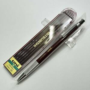 【新品未使用】文具店在庫品 MITSUBISHI 三菱鉛筆 uni ユニホルダー MH-500 ノーマーク 芯本体セット H 製図 昭和レトロ③