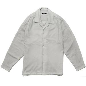 定価3.1万 ATTACHMENT OVERSIZED WOOL TWILL L/S SHIRTS 5 オーバーサイズウールツイルシャツ アタッチメント　Tシャツ