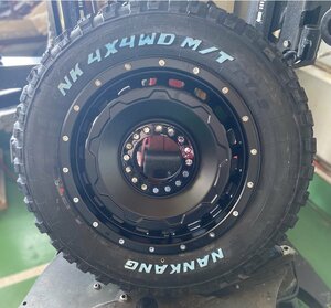 ジムニー JB23 JB64 SwaGGer スワッガー マットブラック 175/80R16 NANKANG ナンカン ホワイトレター