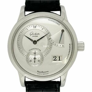 GLASHUTTE ORIGINAL グラスヒュッテ 65-01-02-02-04 PanoReserve パノリザーブ シルバー 手巻き式 J607