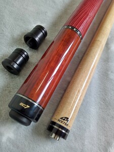 ★Mezz Cue★EC7-D★WX700シャフト★　★リザード革巻★メッヅ キュー