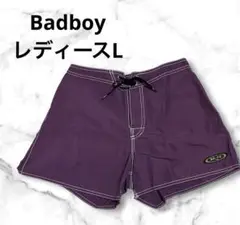 Badboy  バッドボーイ　レディース　ショートパンツ　アウトドア　L 紫