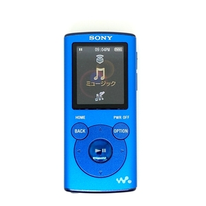 動作品★SONY ウォークマン NW-E052 ブルー 2GB ソニー デジタルMP3オーディオプレーヤー WALKMAN No.1