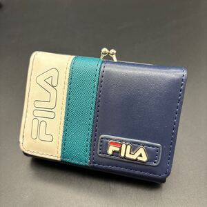 即決 FILA フィラ 三つ折り財布