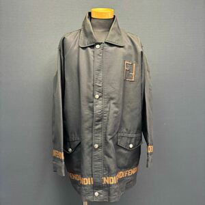 FENDI LOGO JACKET COAT フェンディ― ロゴ ジャケット コート size 未記入 メンズ アウター