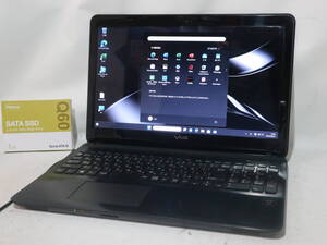 ☆ Core i7 ★ VAIO Fit ブラック 4510U ★ win 11 Pro ≪ 爆速仕様 ≫ 新品SSD1TB/メモリ16G/Cam/WiFi/DVD/Bluetooth/office2021