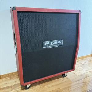 【激レア】 ハンドメイド 米国製 MESA Boogie メサブギー キャビネット 4×12 4FB CEL-30 レッド