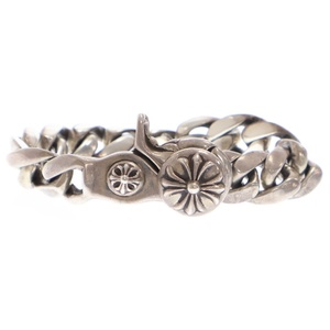 CHROME HEARTS クロムハーツ CLSC CHN LNK クラシックリンククリップ シルバーブレスレット 13LINK