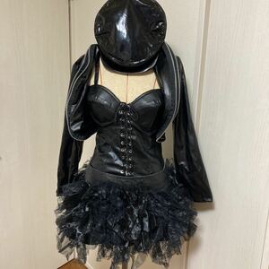 新品 安室奈美恵 風 コスプレ 衣装 ジャケット 革ジャン風 ステージ NANA ロック パンク フェイクレザー ダンス コスチューム