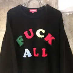 Lサイズ　supreme Jamie Reid Fuck All Sweater