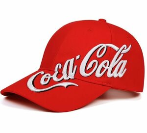 新品★コカコーライベントキャップ　Coca-Cola　赤★特価　