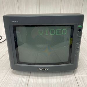 US241111 B-16 SONY ソニー TRINITRON トリニトロン 9インチTV ブラウン管テレビ KV-9AD2 昭和レトロ 1993年製 映像機器 通電確認済