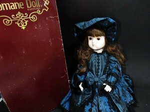 XC350△ オオイケ / Romane Doll / OIKE 1982 Takaya N21 / ビスクドール / 全高70cm /箱入り/首・手の関節が動く!/アンティーク人形/ 美品