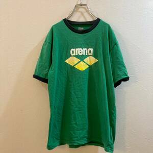 ARENA/アリーナ 半袖 Tシャツ グリーン 緑 メンズ L