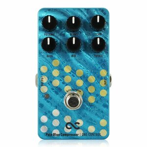 最落無し! One Control Pale Blue Compressor　/ a45508　BJFE Pale Green Compressorに基づいて制作されたペダル　1円