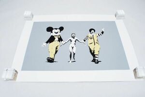 希少 WCP Banksy バンクシー NAPALM リプロダクション シルクスクリーン プリント 現代アート 限定品