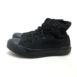 s■【23.5cm】コンバース/converse all star キャンバス地 スニーカー ■黒/LADIES/57【中古】