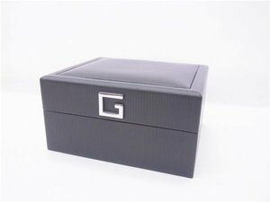 ◎GUCCI　時計ケースのみ ◎グッチ　時計用BOX　13.3cm×11.4cm×6.7cm　ケース　空箱　グリーン×シルバー◎USED　