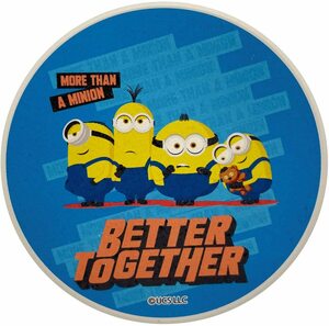 吸水コースター ミニオンズ BETTER TOGETHER SAN3573-1 磁器製 コースター かわいい