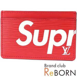 【未使用品】ルイ ヴィトン　Supreme/シュプリーム ポルト カルト サーンプル（カードケース/パスケース）　エピ　レッド　M67712