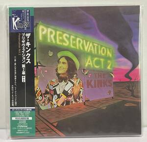 [2007年再発/国内盤/紙ジャケット] ザ・キンクス / プリザヴェイション 第2幕+2 [ The Kinks Preservation Act 2 ] Paper Sleeve CD