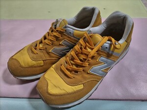 New Balance ニューバランス イエロー 黄 スニーカーML574 中古 