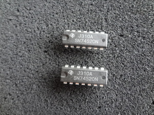 テキサス製　SN74S20N(Dual 4-Input NAND Gates ) 2個セット