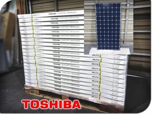 ■未使用品■TOSHIBA/東芝■240W■シリコン単結晶系/Sシリーズ■ソーラーパネル/太陽電池モジュール■20枚/SPR-240NE-WHT-J/370万/khhk930m