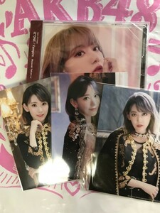 宮脇咲良 セット ソロジャケットCD 生写真 3種 Vampire アイズワン IZ*ONE 硬化ケース付き HKT48 AKB48