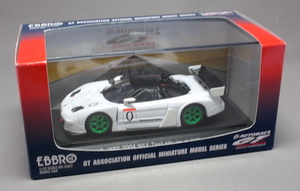 EBBRO エブロ 1/43【43580】JGTC 2004 HONDA NSX TEST CAR #0 [WHITE]