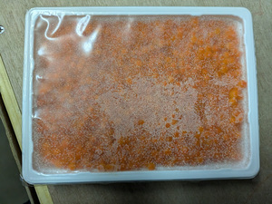 北海道産イクラ醤油漬500g（送料着払）