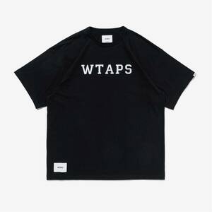 S WTAPS 24SS ACADEMY / SS / COTTON. COLLEGE 241ATDT-CSM21 BLACK