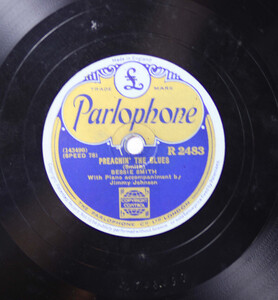 英78RPM/SP Bessie Smith Preachin The Blues / Thinking Blues R2483 Parlophone /00500