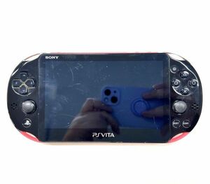 X110-O53-157 ◎ SONY ソニー PS VITA PlayStation Vita PCH-2000 ゲーム機 本体 ピンク ブラック③