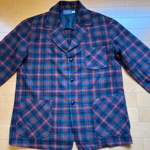 PENDLETON ウール ジャケット　アメリカンビンテージ70s タータンチェックジャケット