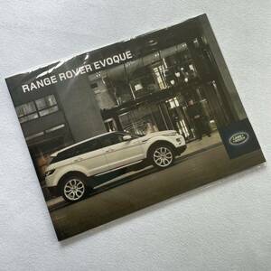 LAND ROVER RANGE ROVER ランドローバー　レンジローバー　イヴォーク　カタログ 2012年版　64ページ