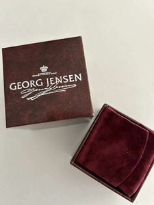 georg jensen ジョージジェンセン　箱　空き箱　アクセサリーケース　ケース　ジョージ・ジェンセン　空箱　リングケース　指輪ケース　☆