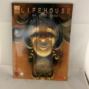 Lifehouse: No Name Face 洋書　ギタータブ譜　中古