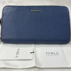 新品同様‼️ フルラ　FURLA バビロン　財布　長財布　ラウンドファスナー