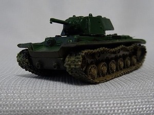 ワールドタンク・ミュージアム02 19：KV-1A重戦車・単色迷彩 海洋堂×タカラ