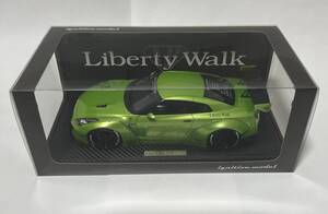 ignition model イグニッションモデル 1/18 NISSAN Liberty Walk LB-WORKS GT-R (R35) Green 緑 0692