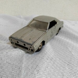 ヨネザワ ダイヤペット 日本製 No.G-40 スカイライン 2000GT ターボ 1978年頃 Yonezawa Diapet 1/30スケール シルバー 　1208-Ｄ3-TA14