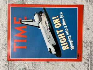 英字雑誌　昭和56年　TIME no17 古雑誌　航空雑誌　