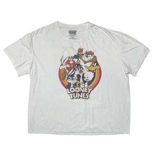 LOONEY TUNES ルーニー チューンズ キャラクター 半袖 Tシャツ Tee トップス T SHIRT キャラT vintage ヴィンテージ ビンテージ 古着 2XL